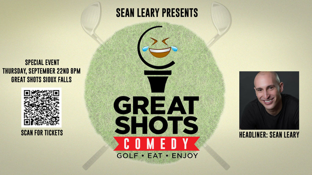 great shots comedy with sean leary