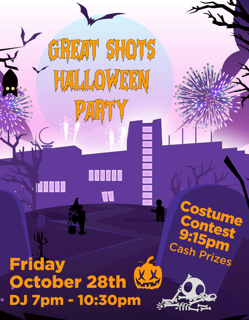Halloween Party Great Shots Golf